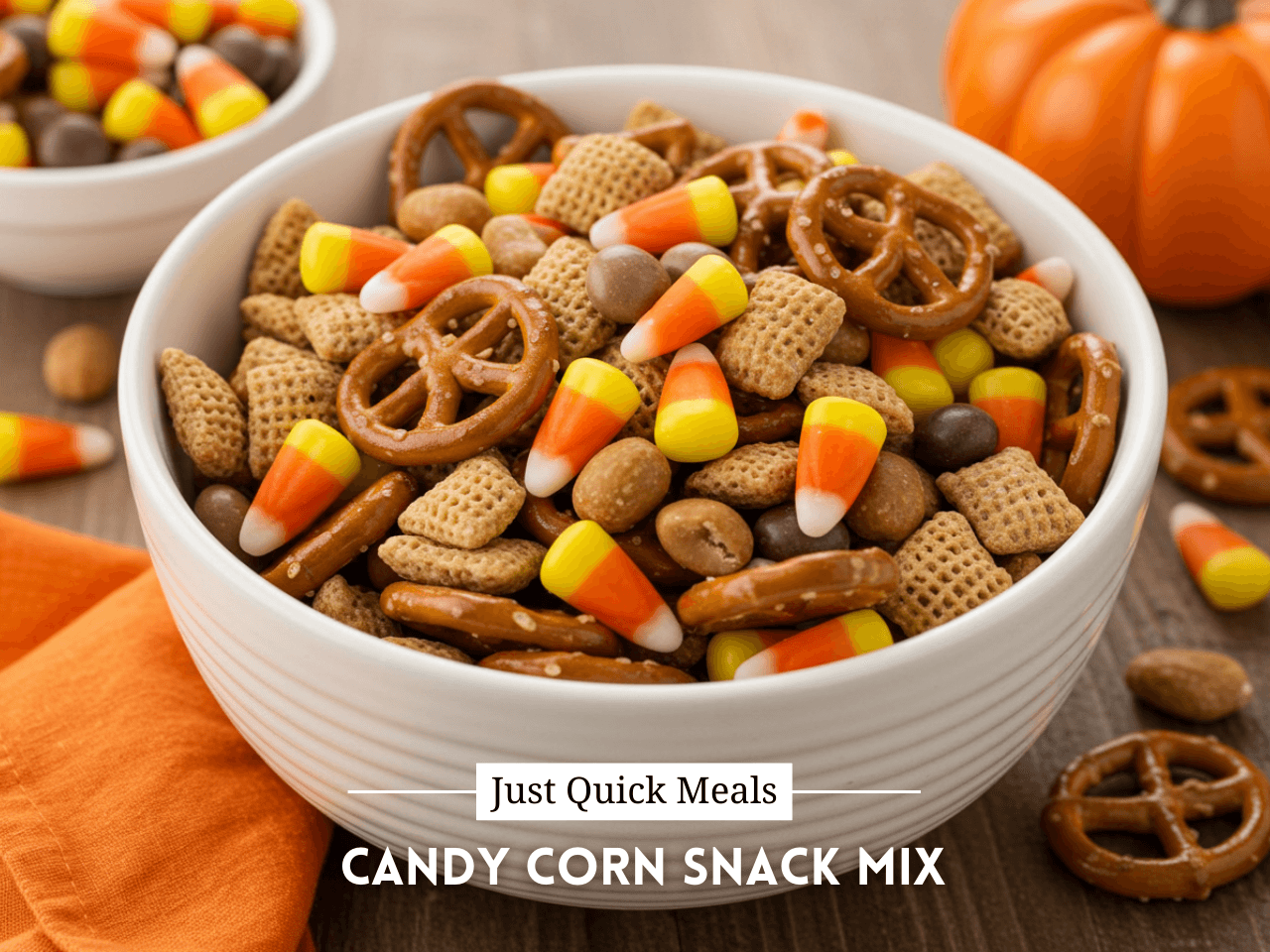 Candy Corn Snack Mix - Just Quick Meals